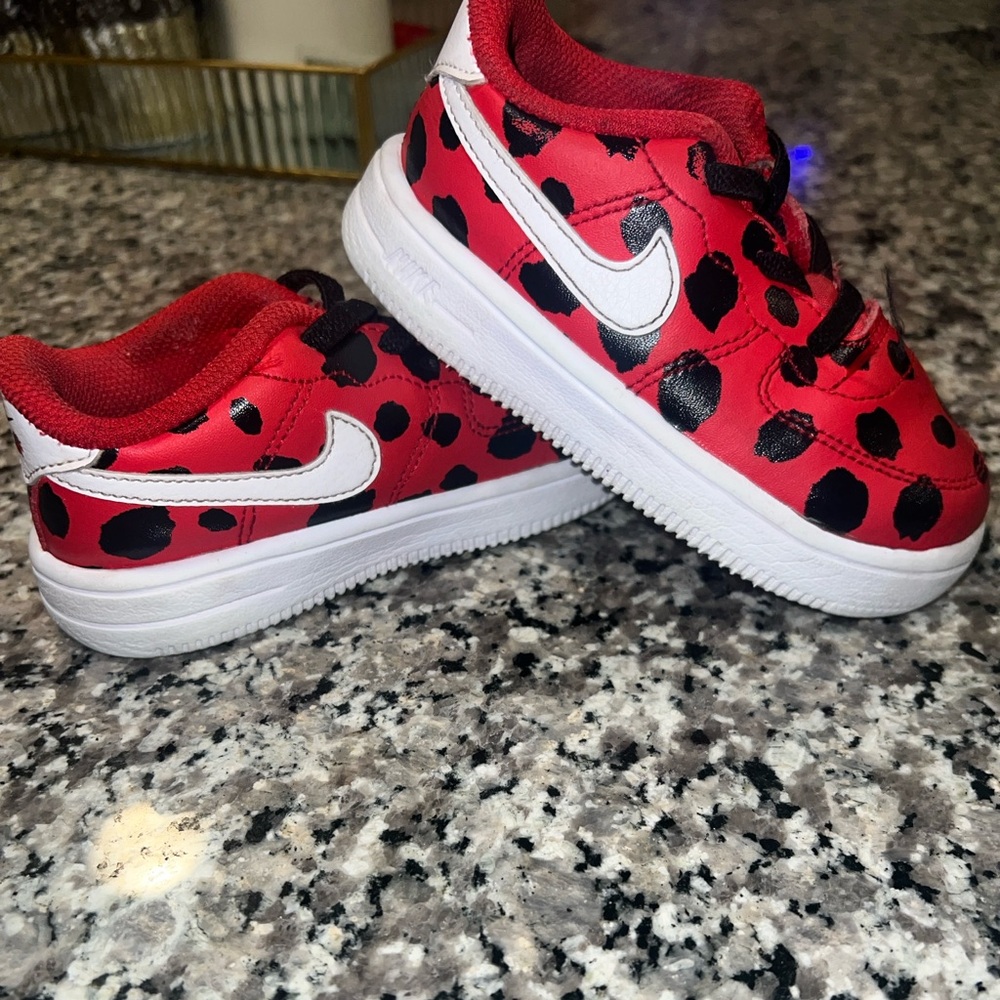 Ladybug Air Force Ones